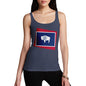 Women's USA States and Flags Wyoming Tank Top