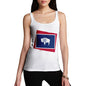 Women's USA States and Flags Wyoming Tank Top