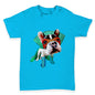 Super Hero French Bulldog Baby Toddler T-Shirt