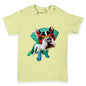 Super Hero French Bulldog Baby Toddler T-Shirt