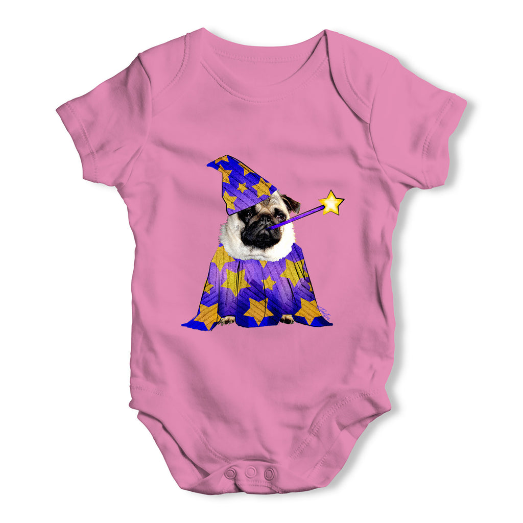Wizard Pug Baby Grow Bodysuit