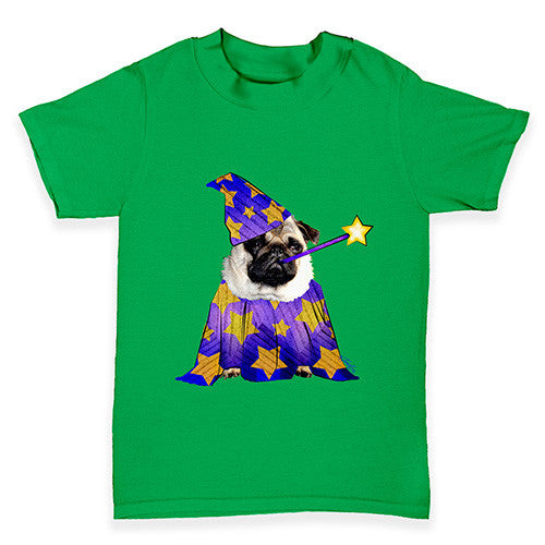 Wizard Pug Baby Toddler T-Shirt