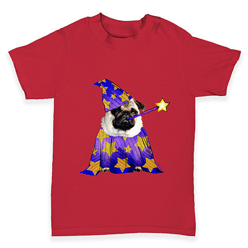 Wizard Pug Baby Toddler T-Shirt