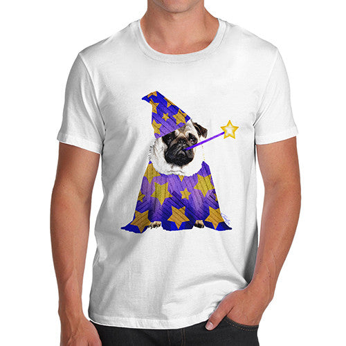 Men's Wizard Pug T-Shirt