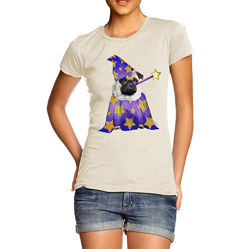 Women's Wizard Pug T-Shirt