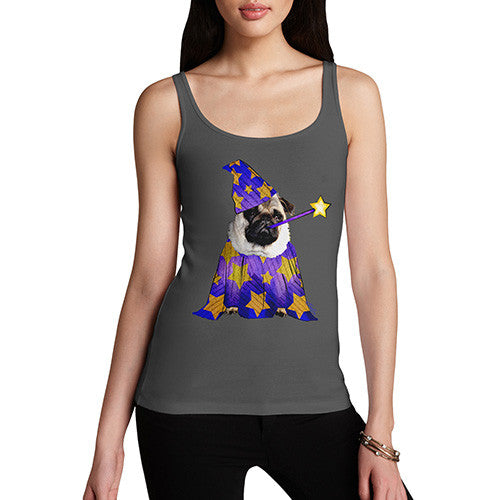 Women's Wizard Pug Tank Top