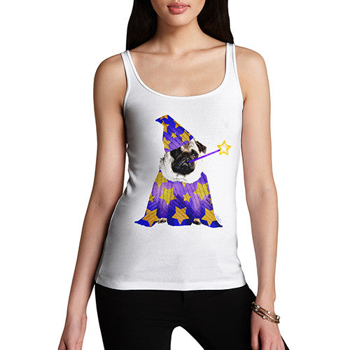 Women's Wizard Pug Tank Top