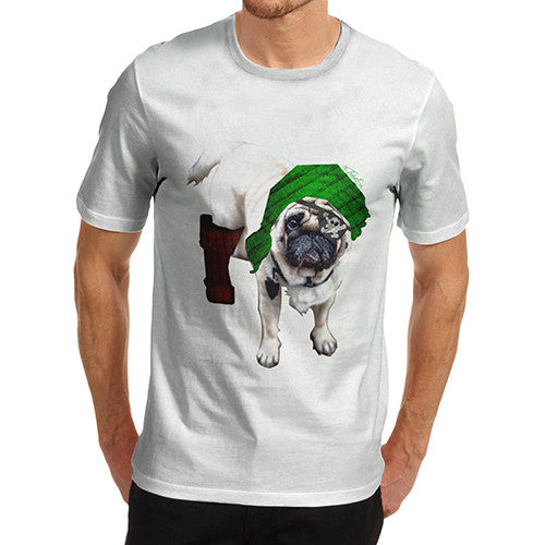 Men's One-Eyed Pirate Pug T-Shirt