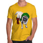 Men's One-Eyed Pirate Pug T-Shirt