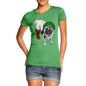 Women's One-Eyed Pirate Pug T-Shirt