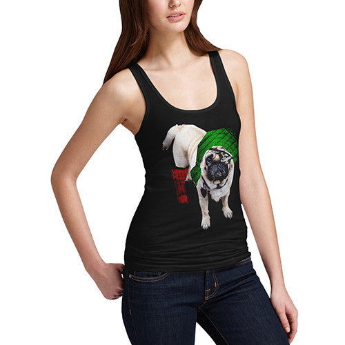 Women's One-Eyed Pirate Pug Tank Top