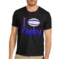 Men's I Love Rugby T-Shirt