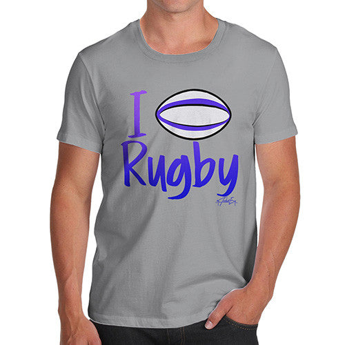 Men's I Love Rugby T-Shirt