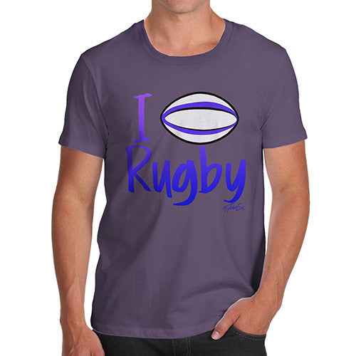 Men's I Love Rugby T-Shirt