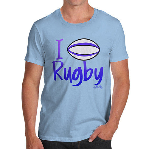 Men's I Love Rugby T-Shirt