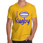 Men's I Love Rugby T-Shirt