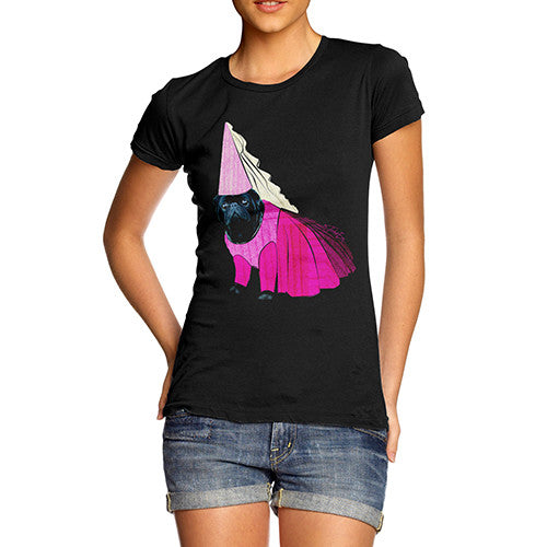 Women's Princess Pug T-Shirt