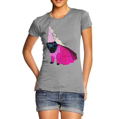 Women's Princess Pug T-Shirt