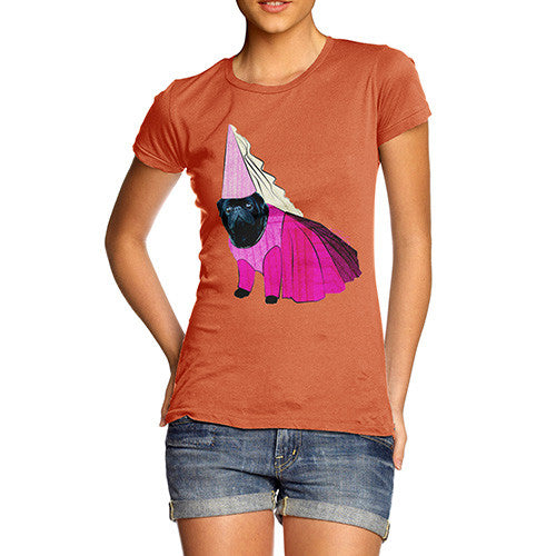 Women's Princess Pug T-Shirt