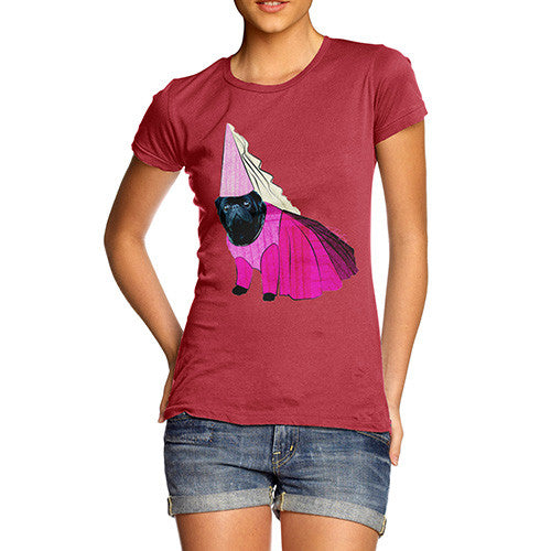 Women's Princess Pug T-Shirt