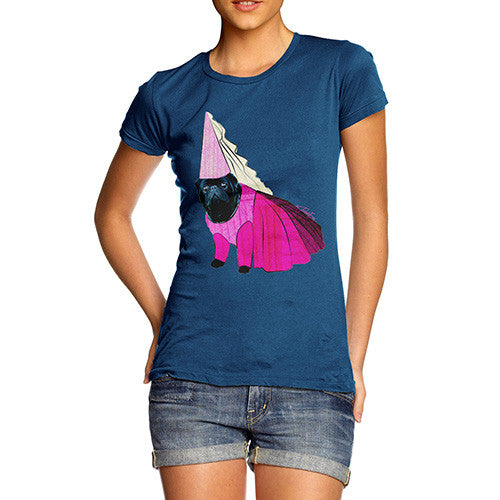 Women's Princess Pug T-Shirt