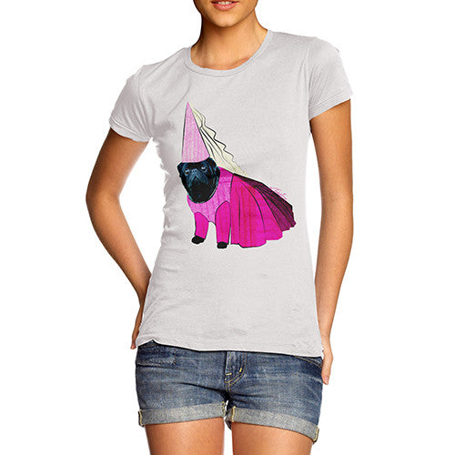 Women's Princess Pug T-Shirt