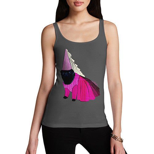 Women's Princess Pug Tank Top