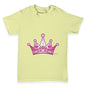 Pink Princess Crown Baby Toddler T-Shirt