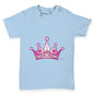 Pink Princess Crown Baby Toddler T-Shirt