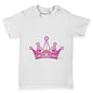 Pink Princess Crown Baby Toddler T-Shirt