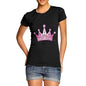 Women's Pink Princess Crown T-Shirt