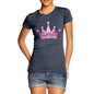 Women's Pink Princess Crown T-Shirt