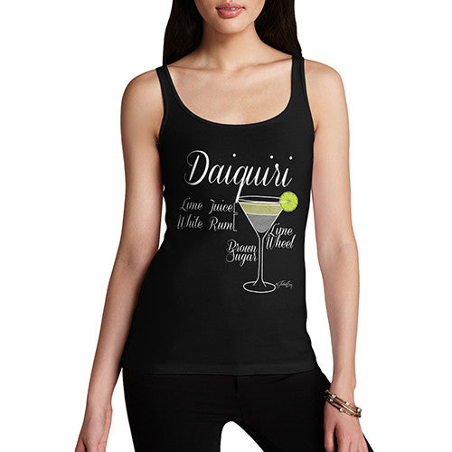 Women's Daiquiri Cocktail Recipe Tank Top