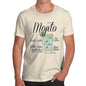 Men's Mojito Cocktail Recipe T-Shirt