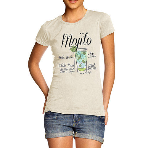 Women's Mojito Cocktail Recipe T-Shirt