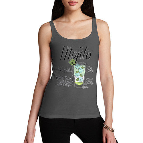 Women's Mojito Cocktail Recipe Tank Top