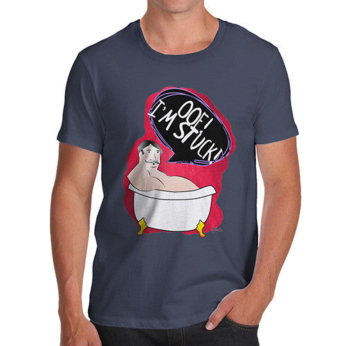 Men's President Taft Stuck In Bath T-Shirt