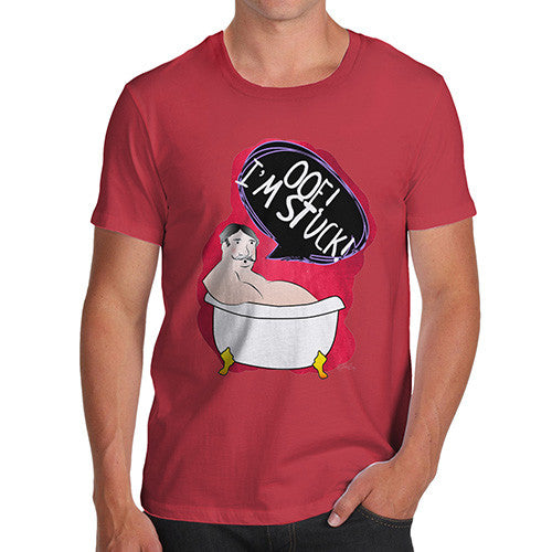 Men's President Taft Stuck In Bath T-Shirt