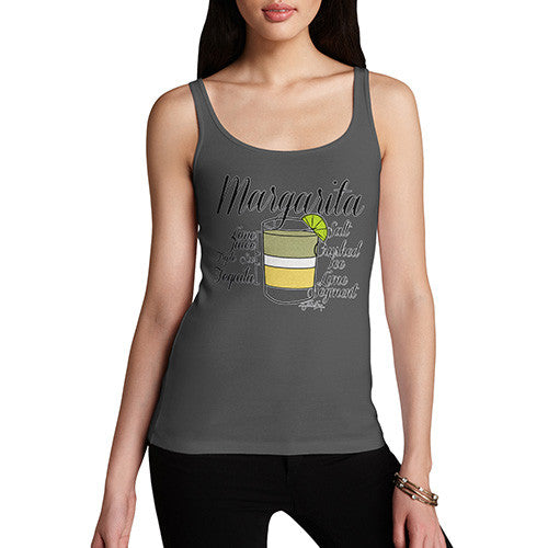 Women's Margarita Recipe Tank Top