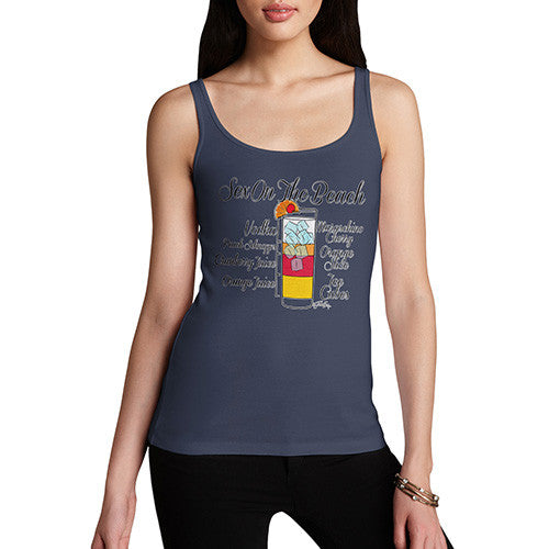 Women's Exotic Cocktail Recipe Tank Top