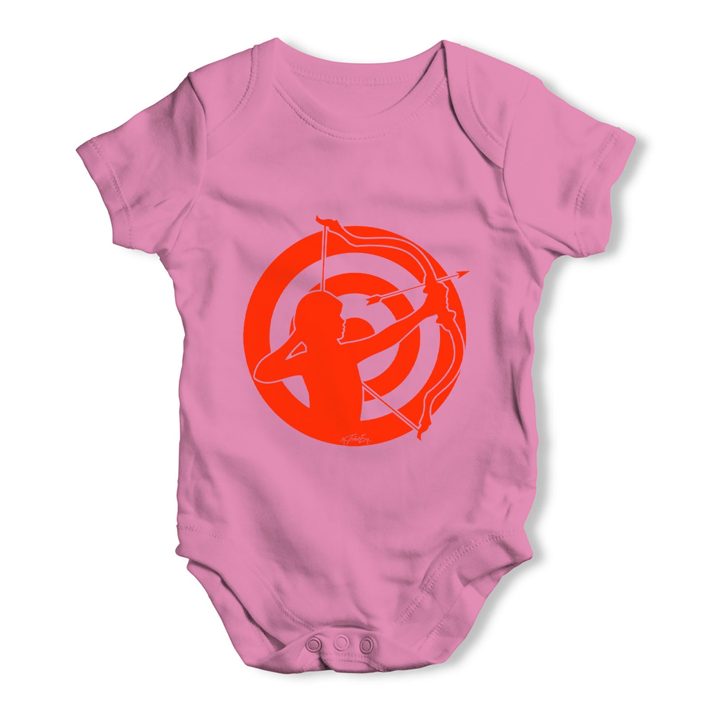 Red Archer Baby Grow Bodysuit