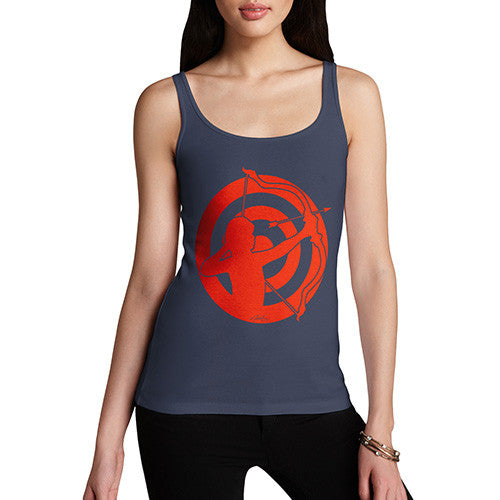 Women's Red Archer Tank Top