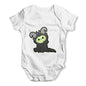 Cross eyed Snap Baby Grow Bodysuit