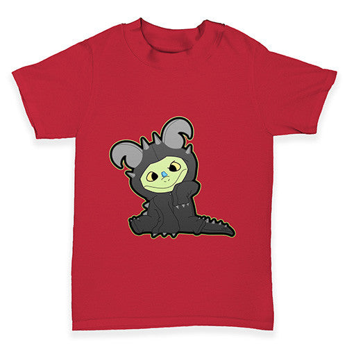 Cross eyed Snap The Dragon Baby Toddler T-Shirt