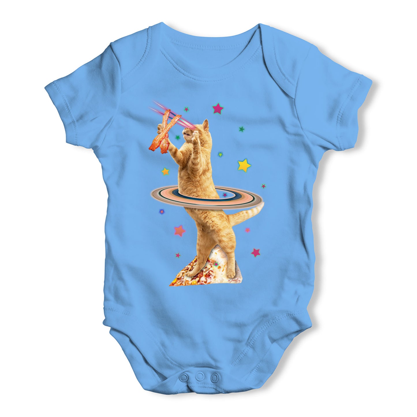 Catsray Eyes Baby Grow Bodysuit