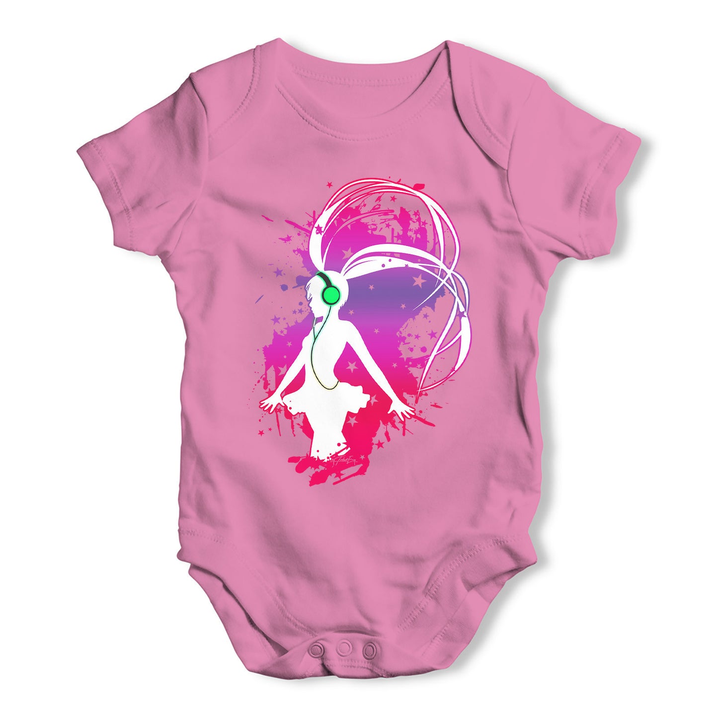 Musical Explosion Baby Grow Bodysuit