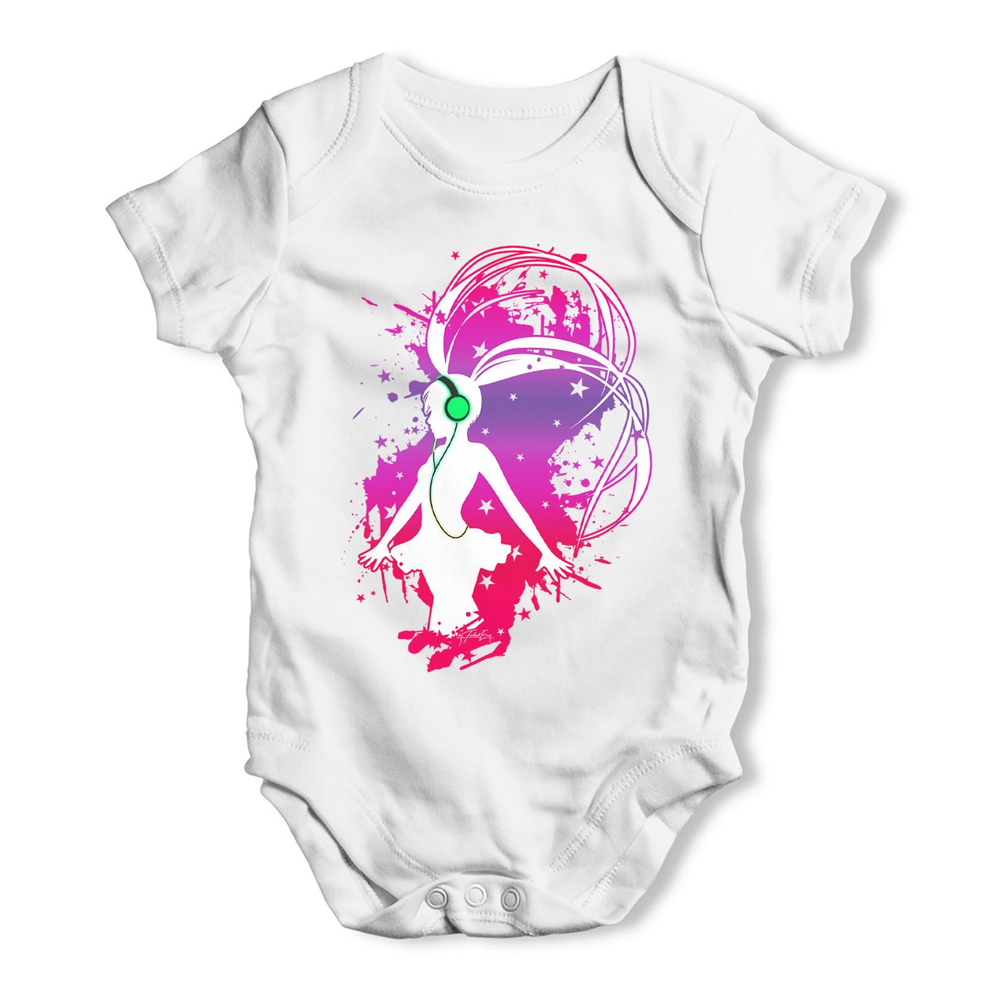 Musical Explosion Baby Grow Bodysuit