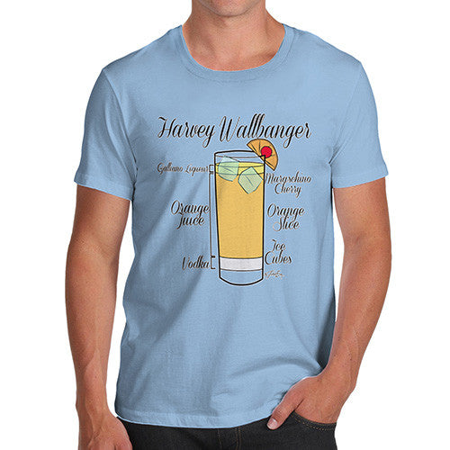 Men's Harvey Wallbanger Cocktail T-Shirt