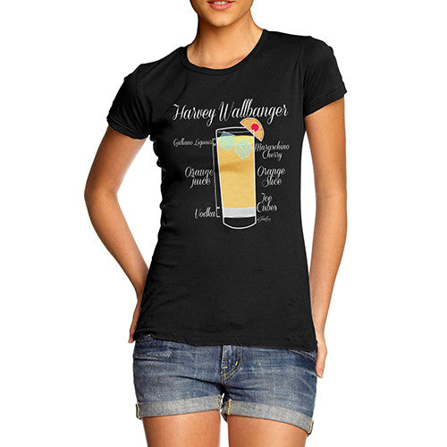 Women's Harvey Wallbanger Cocktail T-Shirt