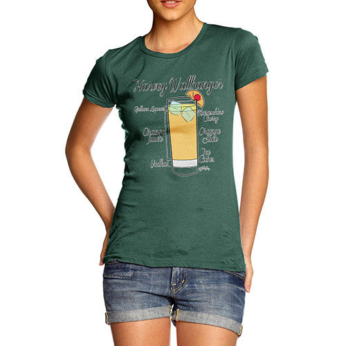 Women's Harvey Wallbanger Cocktail T-Shirt